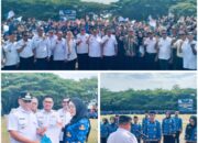 Bupati Muna, Drs. Bachrun Serahkan SK 6.926 Pegawai P3K Paruh Waktu.