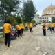 Personil Polres Muna Bersih-Bersih Mesjid, Bentuk Respon Cepat Instruksi Presiden.