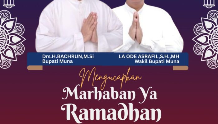 Pemda Muna : Selamat Menjalankan Ibadah Puasa 1447 H