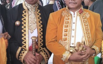 Bupati Muna Barat, La Ode Darwin Hadiri Upacara HUT Kab. Muna Ke-67.