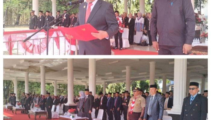 Bupati Muna Pimpin Upacara Hari Kesaktian Pancasila.